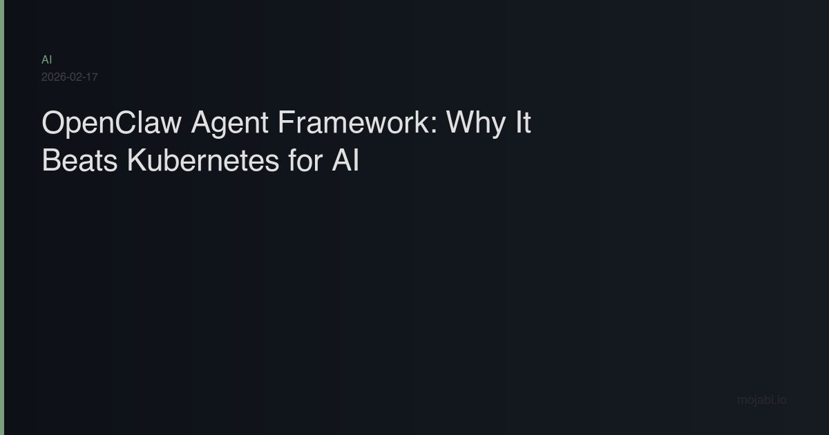 OpenClaw agent framework architecture - 145000 GitHub stars, 18x faster than Kubernetes